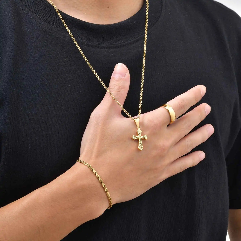 Conjunto – Trinity Steel Noir (3 Piezas)