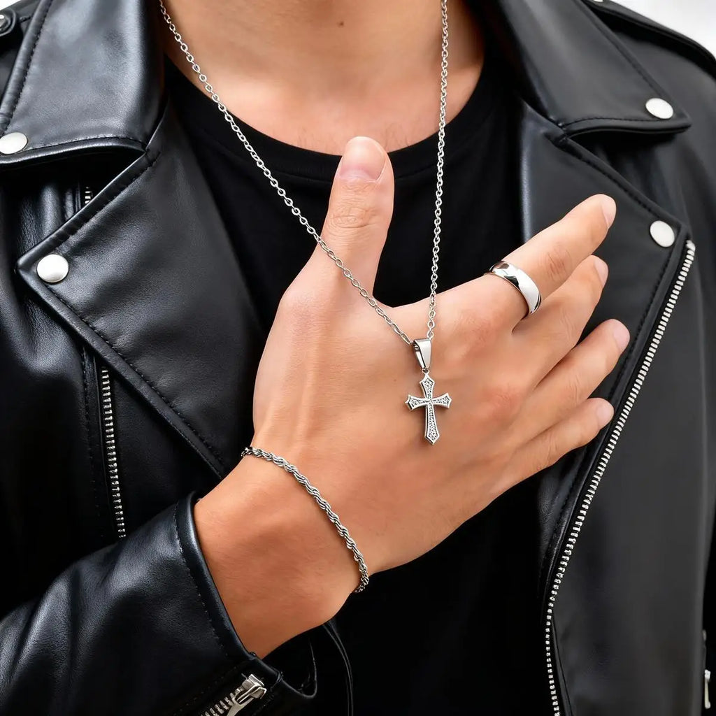 Conjunto – Trinity Steel Noir (3 Piezas)